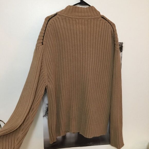 Tommy Hilfiger Thick Heavy Ribbed Full Zip Sweater - Picture 5 of 8